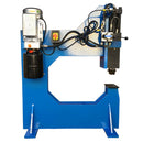 110V 10 Ton Hydraulic Bench Press Punch Round Square Dies 25'' Throat Depth