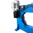 110V 10 Ton Hydraulic Bench Press Punch Round Square Dies 25'' Throat Depth