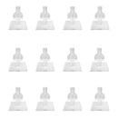 12 Pc 3" High Lucite Acrylic Single Eyeglass Display Fixture Countertop Stand