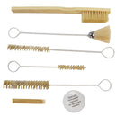 12 Pc HVLP Paint Spray Gun Suction Cleaning Maintenance Kit Brush Wire Cleaner