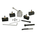 12 Pc Mini Aluminum Quick Change Tool Post Holder Kit Turning Lathe Tool Set