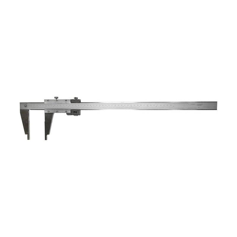 12" / 300mm Inch Metric Heavy Duty Vernier Caliper Ruler Wooden Case