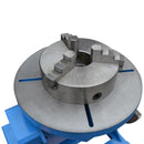 12" Chuck  + 550-1100 LBS Welding Positioner Positioning Turn Rotary Table Tilt 0-45-90