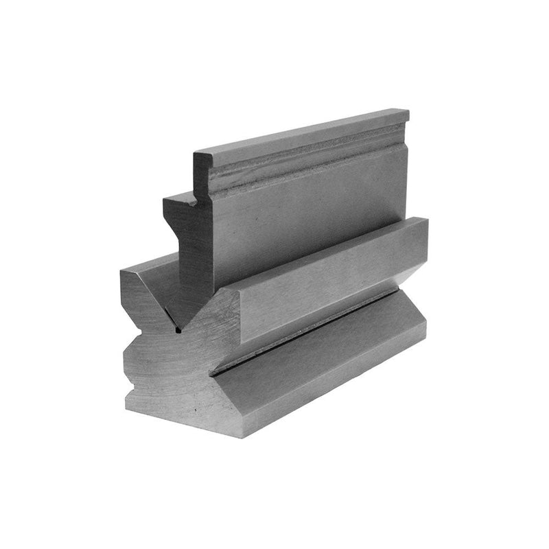 12" Combo 4-Way 2-3-8" x 2-3-8" V-Die + Punch Block Press Brake Solid Steel