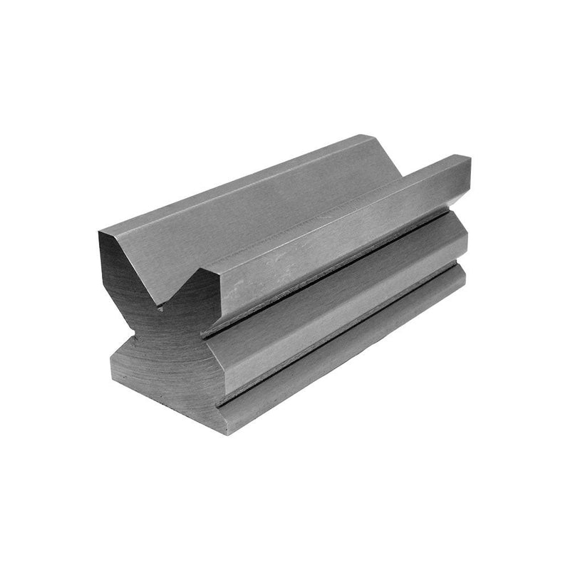 12" Combo 4-Way 2-3-8" x 2-3-8" V-Die + Punch Block Press Brake Solid Steel
