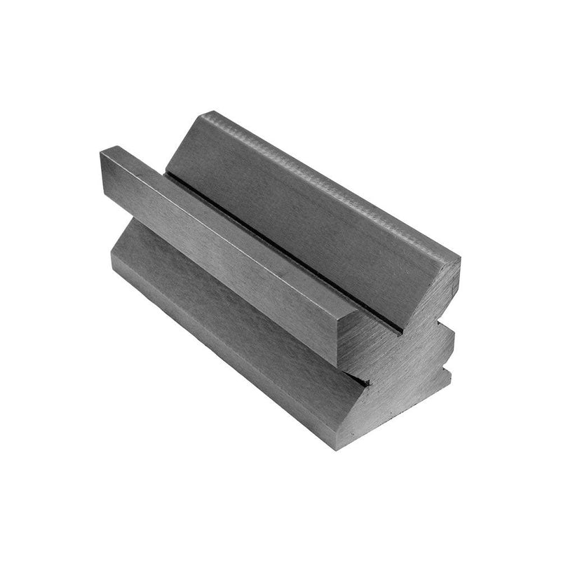 12" Combo 4-Way 2-3-8" x 2-3-8" V-Die + Punch Block Press Brake Solid Steel
