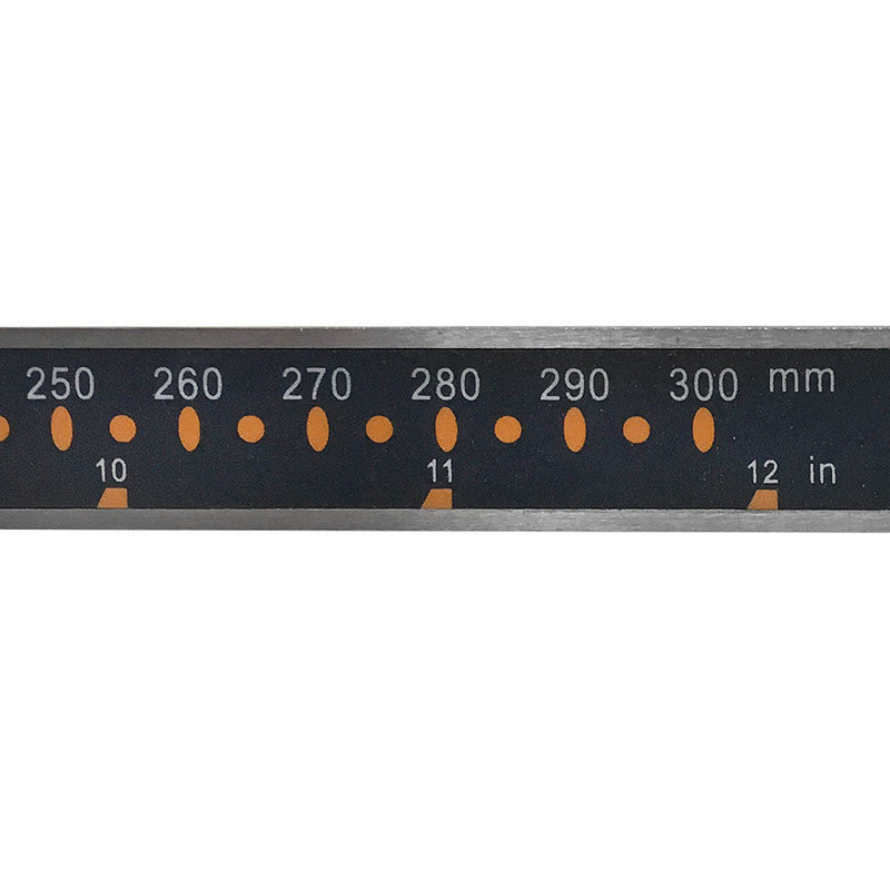 12''/ 300mm Electronic Digital Caliper MM Inch Conversion Ruler Measurement
