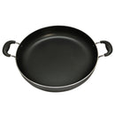12'' Aluminum Low Pot Cookware Deep Cooking Non Stick Coating Wide Wok Style