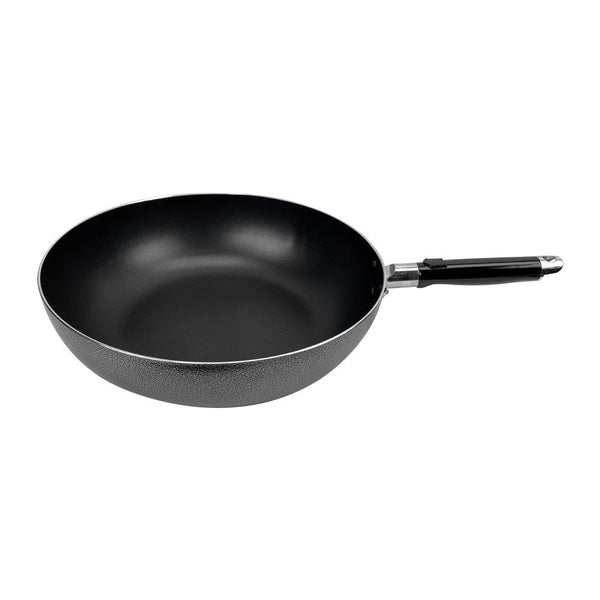 12-1/2''(32cm) Non-Stick Coating Wok Frying Pan Cooking Pot Cookware Kitchen
