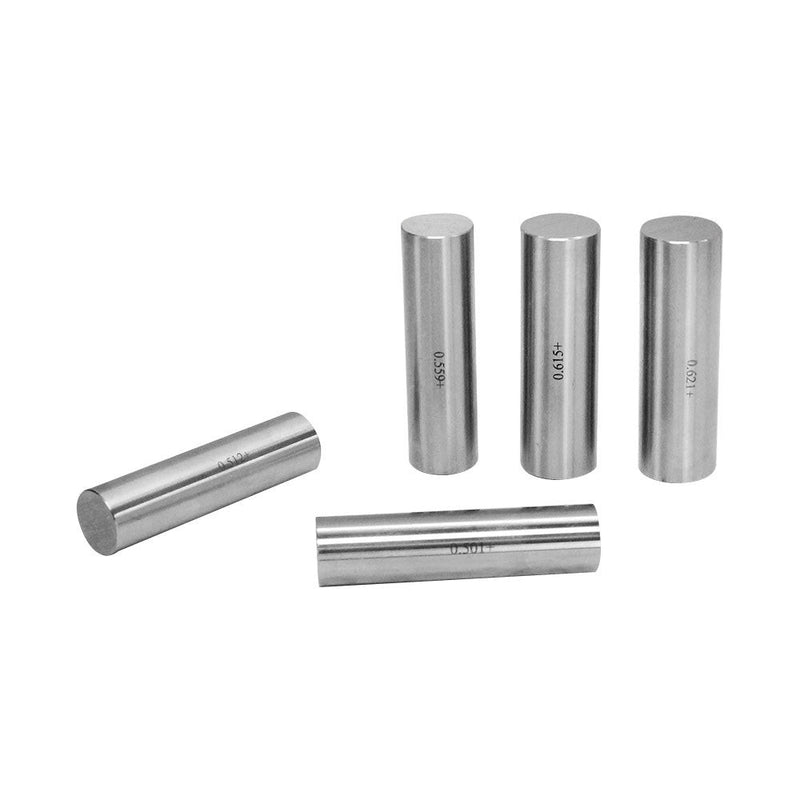 125 Pc PLUS .501 - .625'' M3 Steel Pin Gage Set Gauge Set Metal Steel Plug