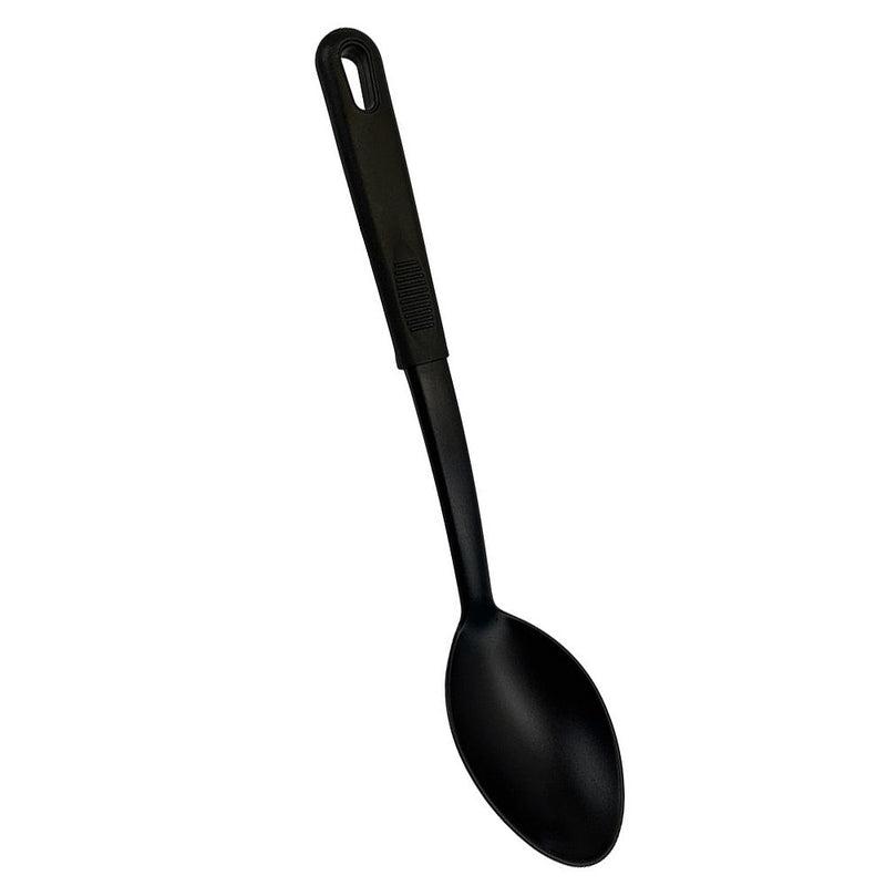 12’’ Black Nylon Basting Serving Spoon Cookware Kitchen Utensil With Handle