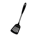 12’’ Black Nylon Slotted Spatula Stainless Steel Handle Kitchen Tools Utensil Spatula Flipper