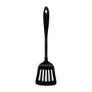 12’’ Black Nylon Slotted Spatula Stainless Steel Handle Kitchen Tools Utensil Spatula Flipper