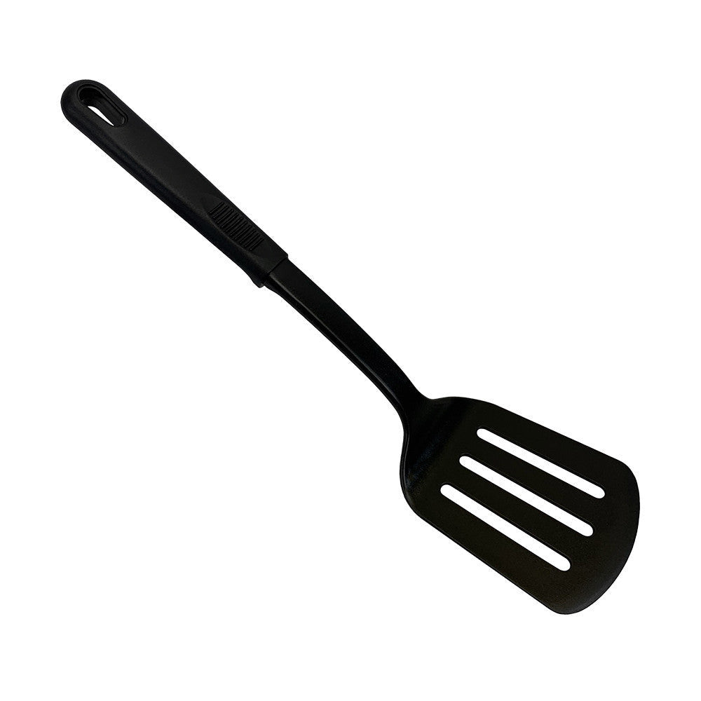 12’’ Black Nylon Slotted Spatula Turner Cookware Kitchen Utensil With Handle