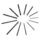 13 Pc HSS 1-16'' - 1-4'' By 64ths Jobber Drill Set Metal Index Straight Shank Drill