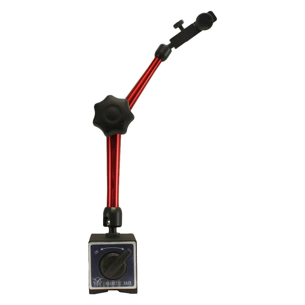 Heavy Duty Magnetic Base Dial Indicator Holder - 170 Lbs Pull With Fine Adjustment
