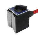 135 LBS Magnetic Base Dial indicator Holder w- Fine Adjustment Mech Arm Red Aluminum Alloy