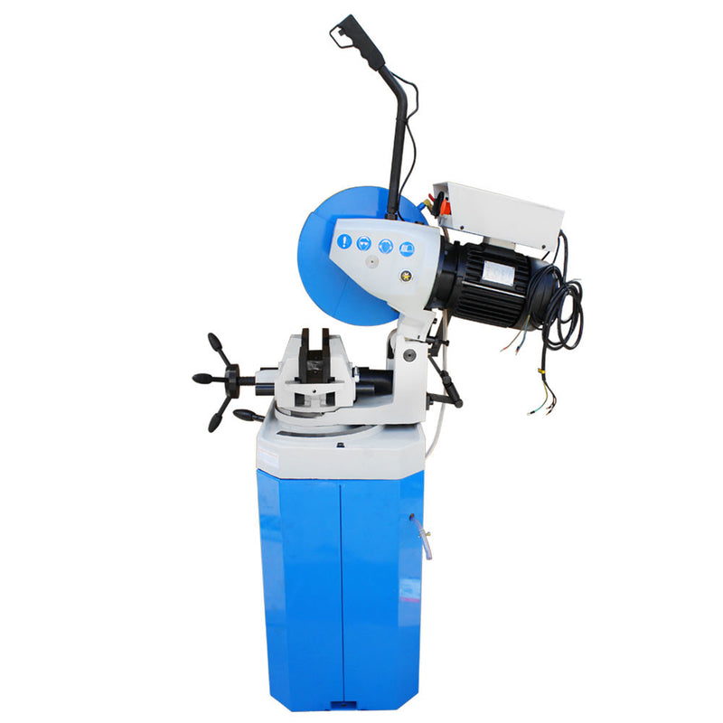 14" Cold Cut Saw Swivel Base Circular Coldsaw Metal Cutting 220v 3 PHASE 1.5HP