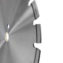 14'' Segmented Diamond Saw Blade Asphalt Green Concrete Cutter Cutting Saw 1'' - 20mm Arbor