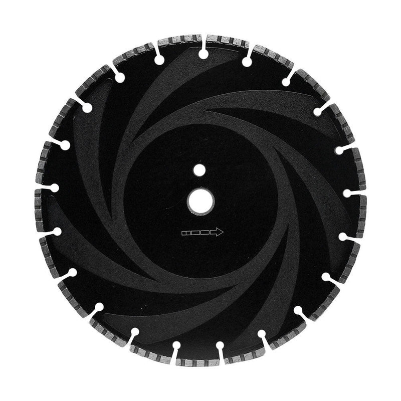 14'' x .125'' Ductile Iron Blade 1'' - 20mm, 5mm Rim Arbor Wet Dry Use Masonry Circular Saw Cutting Blade