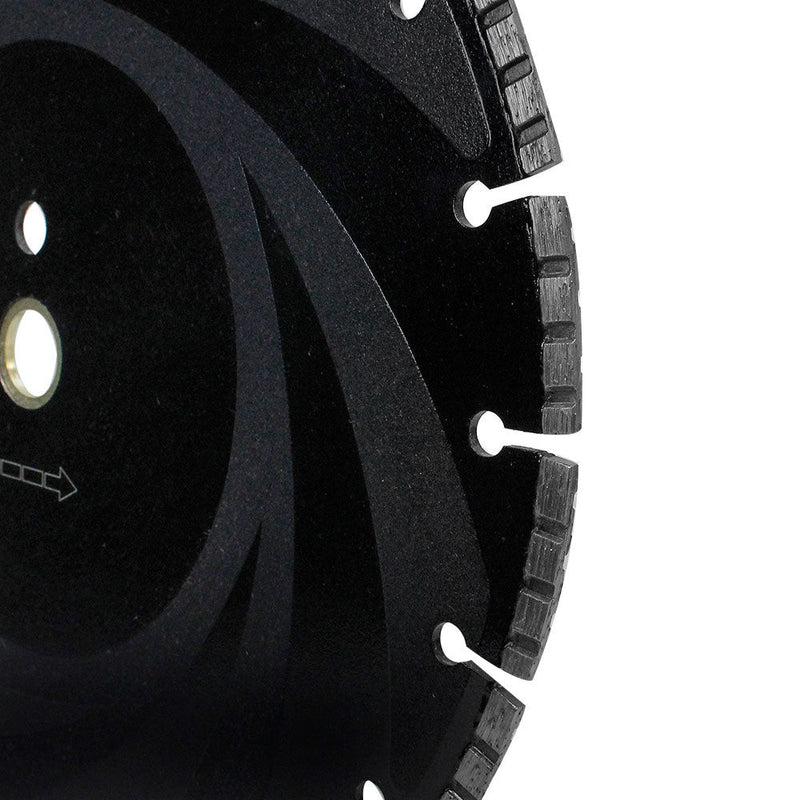14'' x .125'' Ductile Iron Blade 1'' - 20mm, 5mm Rim Arbor Wet Dry Use Masonry Circular Saw Cutting Blade