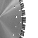 14'' x .125'' x 1''-20mm Turbo Segmented Blade Wet Dry Concrete High Speed Saw Walk Behind Shaw