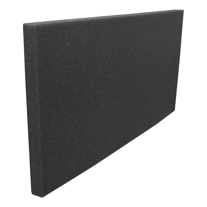 14'' x 7-1/2'' x 1/2'' Black Velvet Foam Ring Insert 72 Slots Jewelry Display Tray Insert