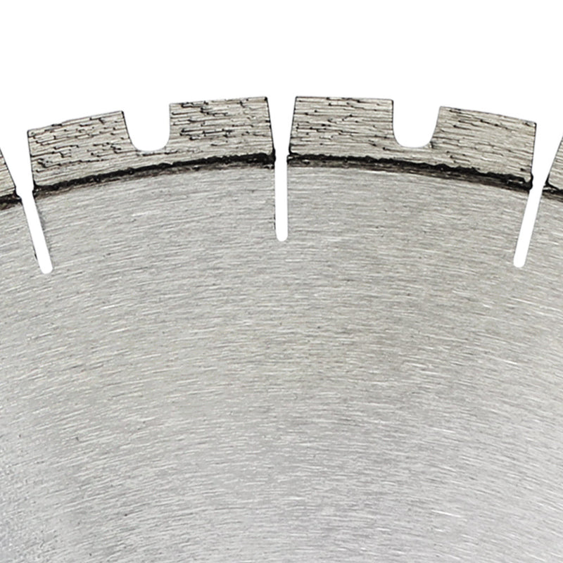 14'' x125'' x 1''-20mm Premium Masonry Diamond Blade Notched Segment Concrete