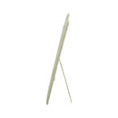 14-1/4" x 9-7/8" Necklaces Easel Pad Soft Linen Beige Jewelry Organizer Displays Stand Holder