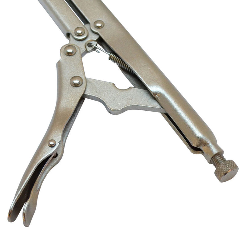 15" - 90 Degree Extra Long Bent Nose Locking Pliers