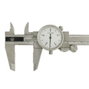 150mm/0.05mm Precision Hardened Stainless Steel Metric Dial Caliper