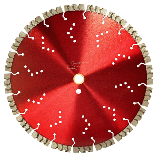 16  Supreme Arrow Turbo Segmented Diamond Blade Concrete Cutoff Saw 15mm