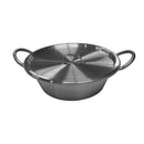 16"W x 5"H Stainless Steel Cazo Carnitas Caso Pot W- Lid Outdoor Cook Stove Wok