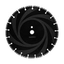 16'' x .140'' Ductile Iron Blade 1'' - 20mm, 5mm Rim Arbor Wet Dry Use Masonry Circular Saw Cutting Blade