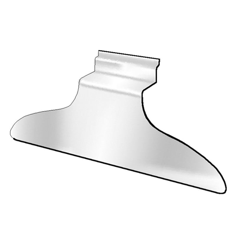 16'' x 7'' Slatwall Lucite Acrylic Hanger Fixture Display Retail Store