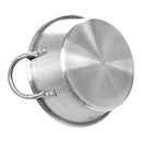 16''W x 5-1/2''D Carnitas Cazo Stainless Steel Caso Pot Pan Wok Gas Stove Burner Cook