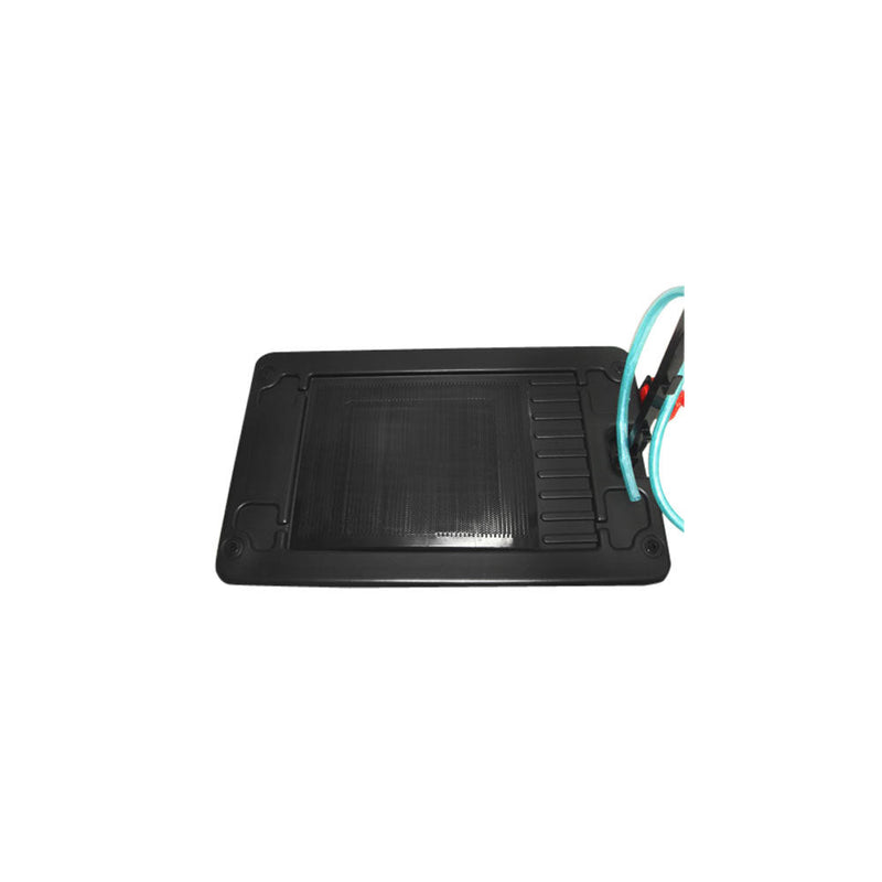 17 Gallon Low Profile Heavy Truck Car Oil Drain Pan w- Pump & Wheels
