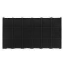18 Compartment Black Velvet Tray Liner Insert Jewelry Organizer Display 14" x 7-1/2"