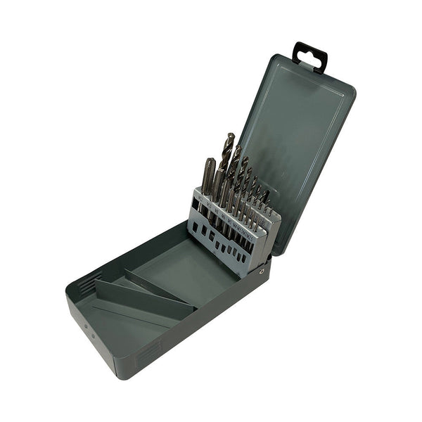 18 Pc Metric HSS Tap & Drill Set