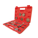 18 PC PUSH WIND BACK CALIPER Adapters Brake Piston Positive Negative Plate