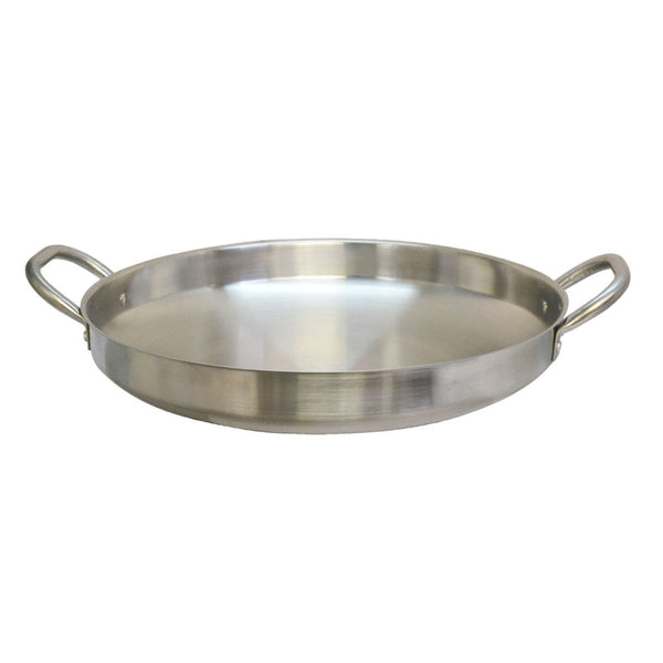 19'' Stainless Steel Camal  Fried Griddle Caso Pot Pan Wok Gas Stove burner Cook