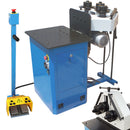 1HP HV Ring Band Steel Roller Pinch Roll Bender Bending Machine Round Square 1-1/4" Tube Pipe