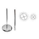 2 ChromeTier Revolving Belt Tie Clothes Rack Rotating Garment Retail Hanger