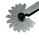 2 PC 0.25-2.5mm 60 Degree Screw Pitch Gages Gauge 28 Blades Inspection Gauge