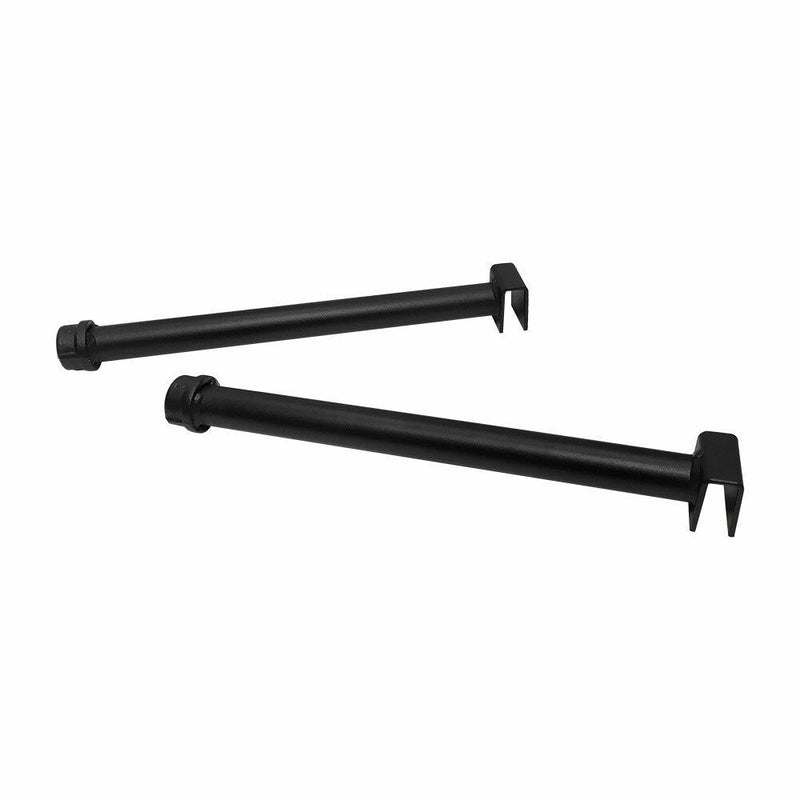 2 Pc 12'' Faceout Pipeline Shelf Support Fixture Hanger Rack Display System