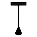 2 PC 2-1/2" x 5-5/8"H Black Velvet Earring Display Stand Jewelry Retail Fixture Displaying Earrings Holder