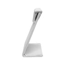 2 Pc 2-1/2''W x 3-1/2''H White Faux Leather Earring Display Stand Jewelry Retail Fixture Displaying Earrings Holder