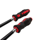 2 Pc 20'' Bendable 1-4'' Socket Bits Driver Set Long Reach Flexible Driver Set