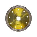 2 Pc 4-1-2'' Dry Wet Tile Granite Porcelain Diamond Blade Saw Mesh Rim Ceramic Cutting Disc Wheel Angle