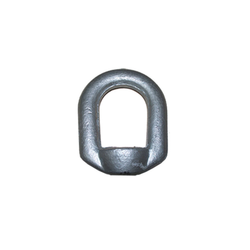 2 PC 7/8" x 1" Tap Threaded Hot Dipped Galvanized Forged Eye Nut 9,000 Lb Cap Working Load